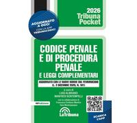 CODICE PENALE E DI PROCEDURA PENALE - POCKET 2026 - ALIBRANDI LUIGI (Curatore),