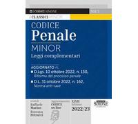 Codice penale e leggi complementari. Ediz. minor