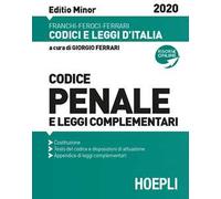 Codice penale e leggi complementari. Ediz. minor