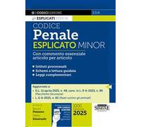 Codice penale esplicato. Con commento essenziale articolo per articolo. Ediz. minor. Con App Codici Simone per un codice sempre aggiornato
