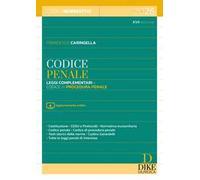 Codice penale. Leggi complementari e codice di procedura penale 2026. Con aggiornamento online