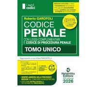 Codice penale Magistratura 2026 Normativo di Garofoli