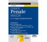 Codice penale minor. Con leggi complementari. Con App Codici Simone per un codice sempre aggiornato