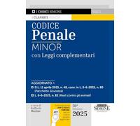 Codice penale minor. Con leggi complementari. Con App Codici Simone per un codice sempre aggiornato