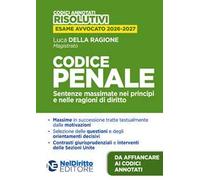 Codice penale risolutivo annotato con la giurisprudenza 2026