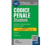 Codice penale Studium. Dottrina, giurisprudenza, esempi pratici. Con App Tribunacodici