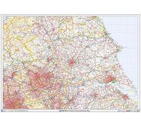 Codice Postale Mappa del settore - (S13) - Yorkshire - Mappa della parete Carta