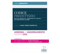 Codice prefettizio. Addenda di aggiornamento. Febbraio 2026