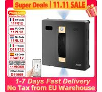 (Codice promozionale:EU6006)Robot Lavavetri ABIR WD8, Doppia Spruzzatura d'Acqua, Memoria Intelligente, Potente Aspirazione a Vuoto, Sensore Laser, Robot per la Pulizia delle Vetrate Domestiche,