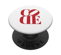 Codice - Regalo d'amore per sviluppatori programmatori codificatori Geek Nerd PopSockets PopGrip Adesivo