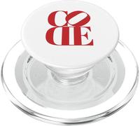 Codice - Regalo d'amore per sviluppatori programmatori codificatori Geek Nerd PopSockets PopGrip per MagSafe