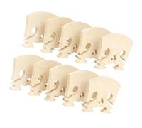 Codice violino mano 10 pz/set 4/4 ponti lucidi ponte in legno di acero violino accessori violino per principianti