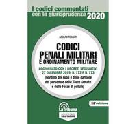 Codici penali militari e ordinamento militare