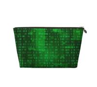 Codifica dati binari del programmatore, Borsa per il trucco Borsa per cosmetici Borsa da toilette da viaggio portatile Borsa da toilette