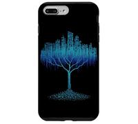 Codifica dell'albero binario Nerd Coder Programmatore di computer Scienza Custodia per iPhone 7 Plus/8 Plus