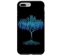 Codifica dell'albero binario Nerd Coder Programmatore di computer Scienza Custodia per iPhone 7 Plus/8 Plus