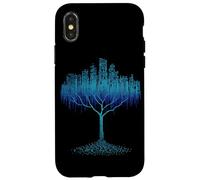 Codifica dell'albero binario Nerd Coder Programmatore di computer Scienza Custodia per iPhone X/XS
