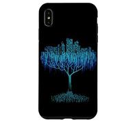 Codifica dell'albero binario Nerd Coder Programmatore di computer Scienza Custodia per iPhone XS Max