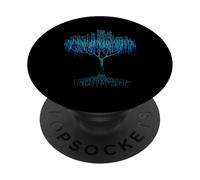 Codifica dell'albero binario Nerd Coder Programmatore di computer Scienza PopSockets PopGrip Adesivo