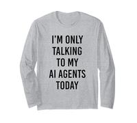 Codifica Divertente Vibe Agente AI Developer Prompt Ingegnere Coder Maglia a Manica