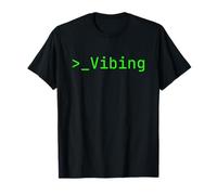 Codifica Divertente Vibe Agente AI Developer Prompt Ingegnere Coder Maglietta