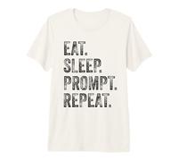 Codifica Divertente Vibe Agente AI Developer Prompt Ingegnere Coder Maglietta Premium