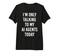 Codifica Divertente Vibe Agente AI Developer Prompt Ingegnere Coder Maglietta Premium