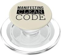 Codifica divertente Vibe Agente AI Developer Prompt Ingegnere Coder PopSockets PopGrip per MagSafe