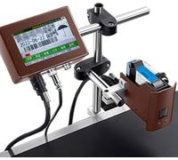 Codificatore automatico della data del getto di inchiostro, stampante online del touchscreen per la data di scadenza & il numero di lotto, macchina di codifica industriale
