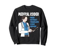 Codificatore Medico Bandiera Americana Codificatore clinico Felpa