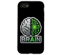 Codificatore specializzato dell'ingegnere dell'intelligenza artificiale del cervello di IA Custodia per iPhone SE (2020) / 7/8