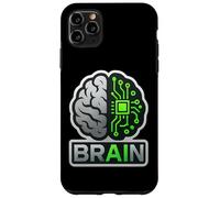 Codificatore specializzato dell'ingegnere dell'intelligenza artificiale del cervello di IA Custodia per iPhone 11 Pro Max