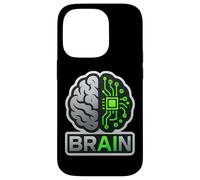 Codificatore specializzato dell'ingegnere dell'intelligenza artificiale del cervello di IA Custodia per iPhone 14 Pro