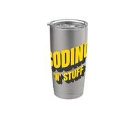 Coding N Stuff Programmatore Coder Bicchiere termico in acciaio inox doppia parete