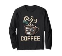 Coding Ninja Programmer Debug Master Code Warrior Dev Maglia a Manica