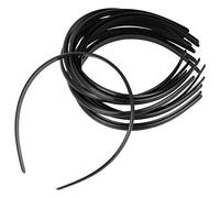 CODIRATO 12 Pezzi Cerchietti per Capelli in Plastica Fascia per Capelli senza Denti per Donne e Ragazze(Nero)