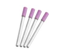 Codolo di rettifica, Punta di, igliare 50 pz/Set Utensili per affilare la Mola con Gambo Rotarys con Testa in Pietra abrasiva da 4 mm per Kit Dremels e Strumento Rotarys C