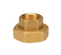 CODOLO F SEDE PIANA CON CALOTTA PER CIRCOLATORI e GUARNIZIONE 1" x 1"1/2