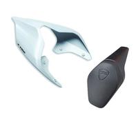 Codone monoposto star white silk originale per Ducati Panigale v2 97180902AA