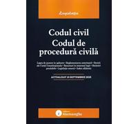Codul civil. Codul de procedura civila Act.10 Septembrie 2025