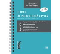 Codul de procedura civila Act.1 Octombrie 2025 Ed. Spiralata Ed.2 - Vasile Bozesan
