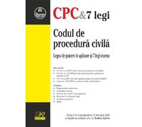 Codul de procedura civila Ed.21 Act.15 Februarie 2026