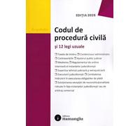 Codul de procedura civila si 12 legi uzuale Act.15 septembrie 2025
