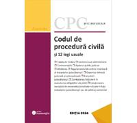 Codul de procedura civila si 12 legi uzuale Act. 8 Ianuarie 2026