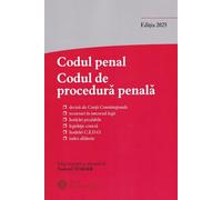 Codul penal. Codul de procedura penala Act.1 octombrie 2025 - Tudorel Toader, Editie in limba romana
