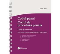 Codul penal. Codul de procedura penala Act.25 mai 2026 Ed.Spiralata - Ioan-Paul Chis, Victor Vaduva, Editie in limba romana