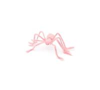 Codulu Ragno Gigante Rosa da Esterno,Decorazione Halloween,1 Pezzo,60 cm | Ragno con occhi rossi e zampe flessibili,per casa,giardino,portico,cimitero e decorazione Halloween interna o esterna