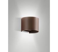 CODY APPLIQUE D ESTERNO DOPPIA EMISSIONE A LED 12W 3000K 1448LM CORTEN IP54
