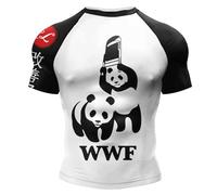 Cody Lundin Camicia da uomo a maniche corte con stampa tecnica 3D a compressione, sportiva, fantastica felpa sportiva, Stile 8, L, L