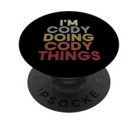 Cody Name Cody Personalized Name First Given PopSockets PopGrip Adesivo